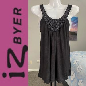 Embellished Neckline Design Tank Top iz Byer California